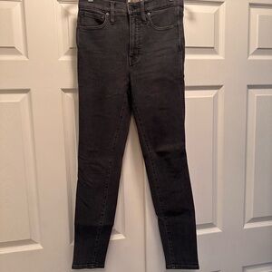 Madewell Women's Charcoal Skinny Jeans